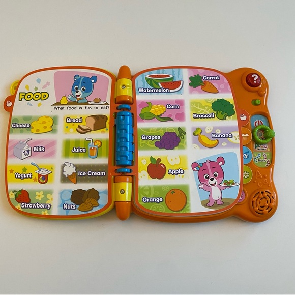 VTech Touch & Teach Word Book | Electronic Learning Educational Toddler Book - Picture 4 of 11